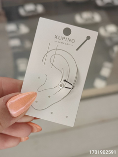 گوشواره کراس مروارید مارک ژوپینگ ضد حساسیت و رنگ ثابت