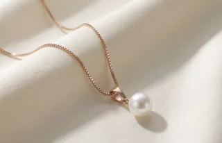 پلاک مروارید مارک ژوپینگ ضد حساسیت رنگ ثابت بدون زنجیر
