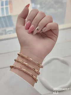 تکپوش استخوانی مارک ژوپینگ رنگ ثابت ضد حساسیت رنگ‌ طلایی